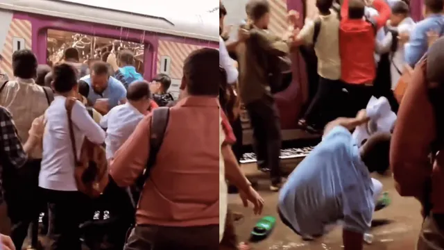 passenger-falls-down-amid-heavy-mumbai-local-train-crowd-viral-video-leaves-internet-sympathising-with-mumbaikars